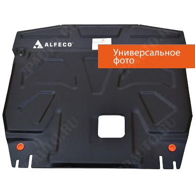 Защита  картера и КПП Toyota Yaris 2005-2020 V-all , ALFeco, сталь 2мм, арт. ALF2458st