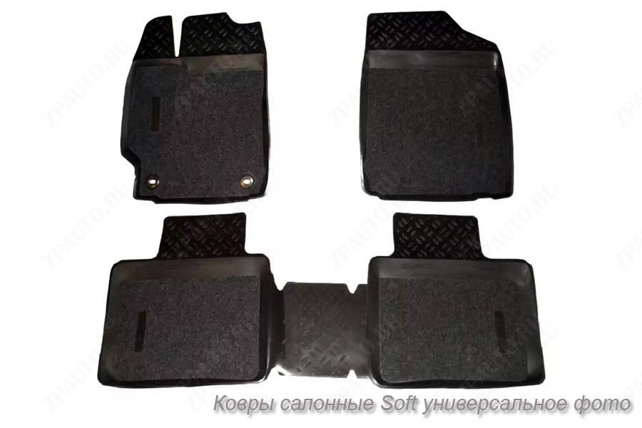 Ковры салонные модельные, высокий борт, Soft, Subaru Forester (SJ)(2012-18), Элерон, арт. 62702