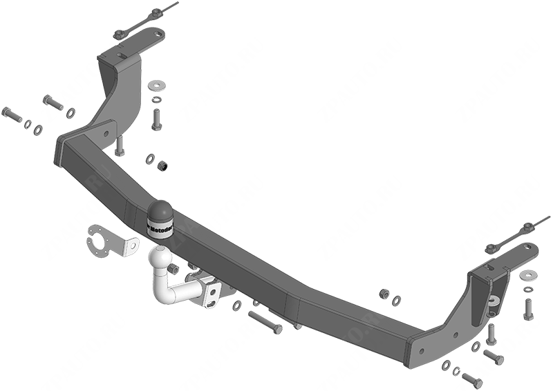 Фаркоп Changan Cs95 2023-, тип шара A , Motodor, арт.97207-A