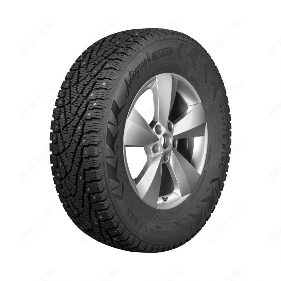 Шины зимние R16 195/75 C 107/105R Ikon Tyres (Nokian Tyres) Autograph Ice C3 Шип.