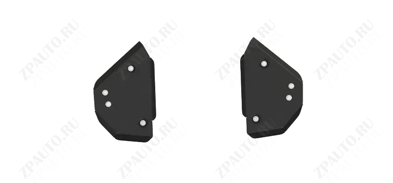 Защита Передней части и рычагов для TOYOTA Hilux  2020 -, V-2,8 AT FullWD, Sheriff, сталь 3 мм, арт. 24.5095