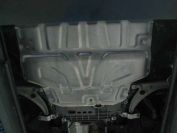 Защита  картера и кпп  для Audi Q3 2011-2018  V-1,4. 2,0 АТ , ALFeco, алюминий 4мм, арт. ALF3032al