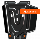 Защита  КПП Toyota Fortuner 2011-2015 (AN50,AN60) V-2,5;2,7 , ALFeco, сталь 2мм, арт. ALF2492st-1