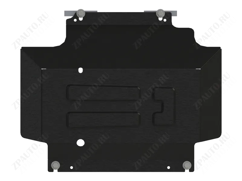 Защита картера и дифференциала для JAC Т9 2023 - V-2,0 AT FullWD, Sheriff, сталь 1,8 мм, арт. 28.6130 V2