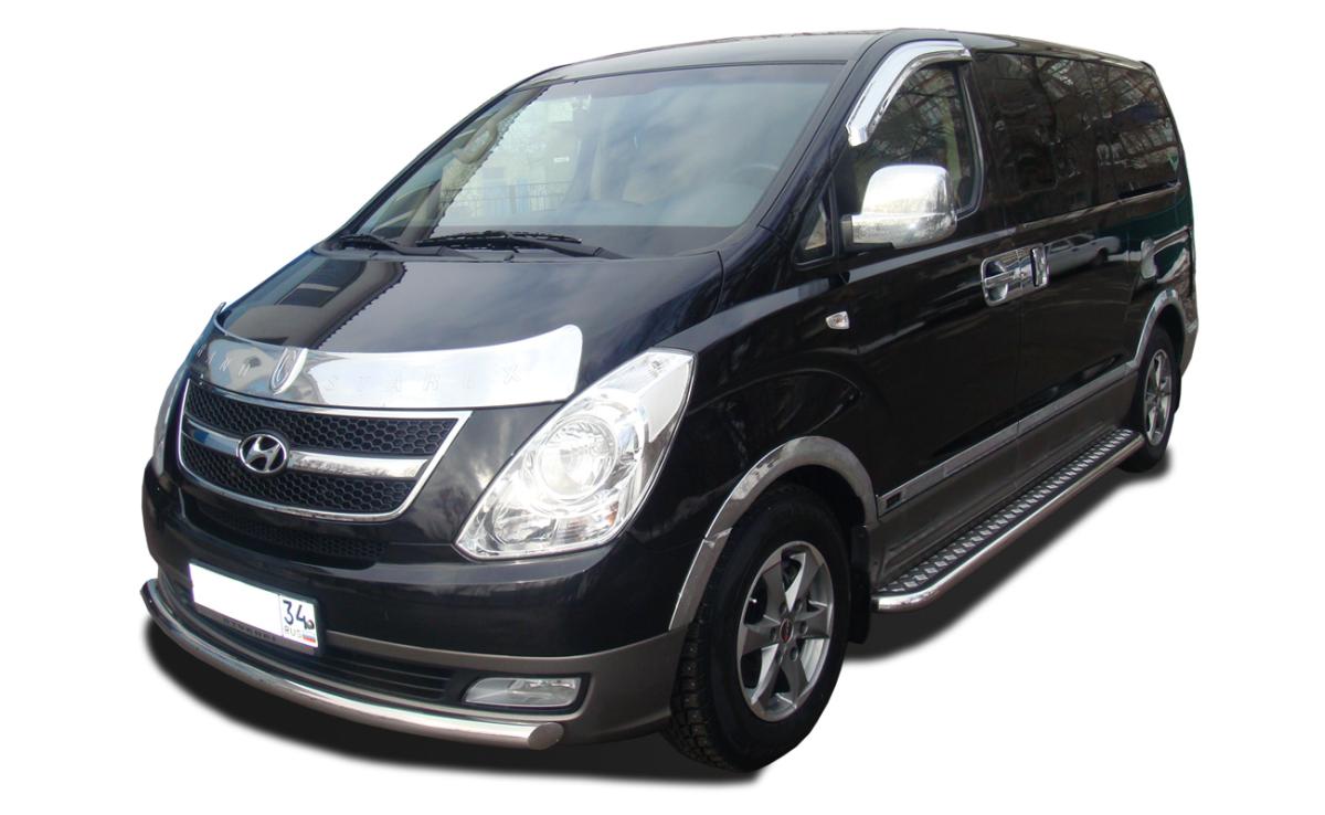 Защита переднего бампера для автомобиля HYUNDAI H-1 Grand  Starex 2007. HYGS.07.02, Россия