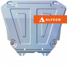 Защита  картера и КПП Lifan Solano I 2008-2015 V-1,6;1,8 , ALFeco, алюминий 4мм, арт. ALF3509al
