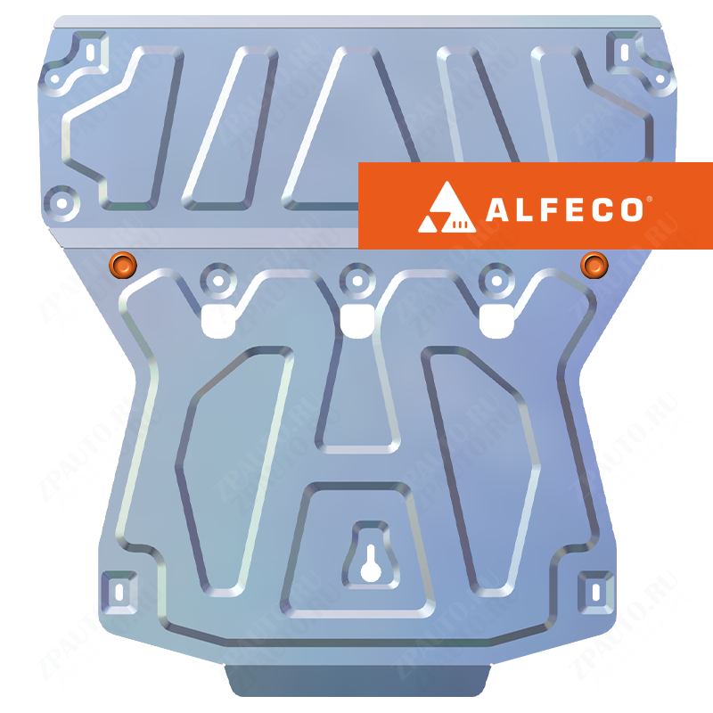 Защита  картера Audi A6 C7 allroad quattro 2012-2018 V-, ALFeco, алюминий 4мм, арт. ALF3030al-2