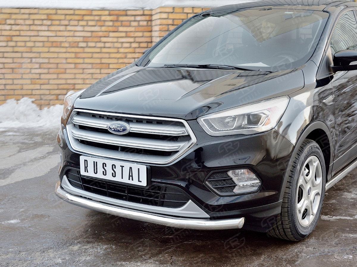 Защита переднего бампера d63 Ford Kuga 2016, Руссталь FGZ-002595