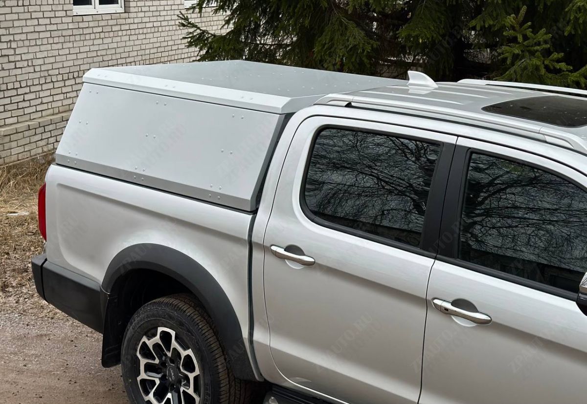 Кунг (алюминий Premium Silver) 2мм JAC T9 4WD (дизель) 2024- арт. JACT924-26SILVER