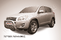 Кенгурятник d76 низкий с защитой картера Toyota Rav-4 (2009-2010) , Slitkoff, арт. TR409-001