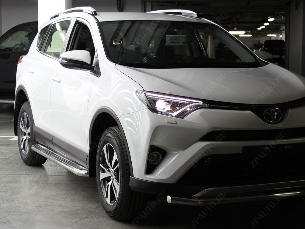 Пороги лист d-53 для автомобиля Toyota Rav-4 2015-2018г.в. арт. TRN15_2 , 
Технотек