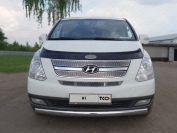 Решетка радиатора средняя (лист) для автомобиля Hyundai H-1 2007-2013, TCC Тюнинг HYUNH110-09