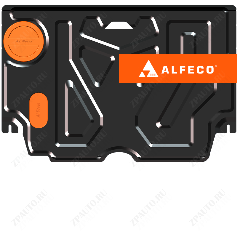 Защита  картера и КПП  Toyota Camry (XV40) 2006-2011 V-3,5 , ALFeco, сталь 2мм, арт. ALF2404st