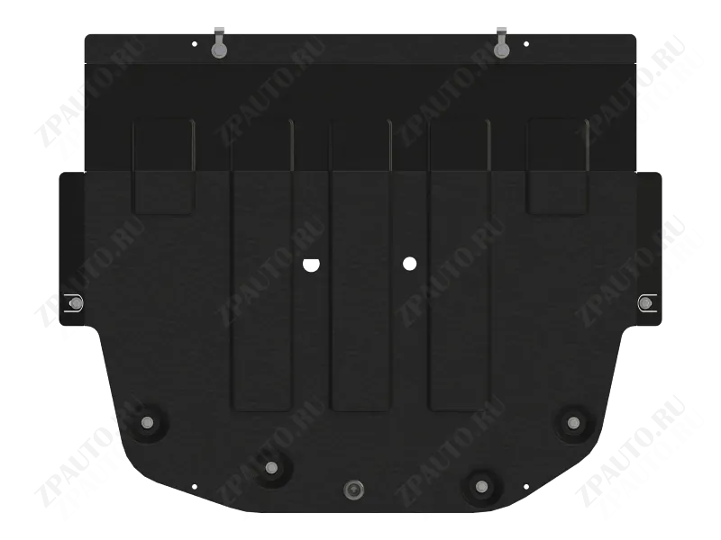 Защита картера и КПП для GAC GS3 2024 - V-1,5Т AT FWD, Sheriff, сталь 1,8 мм, арт. 47.6302