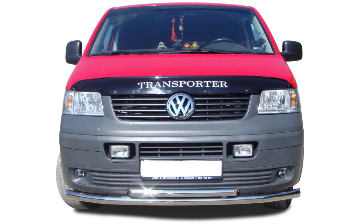 Защита переднего бампера d60/42 для Volkswagen Transporter T5 2003, VWT.03.03, Россия