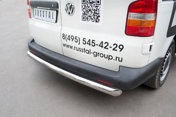 Защита заднего бампера d76 для Volkswagen Transporter kasten 2003, Руссталь VTRZ-000607