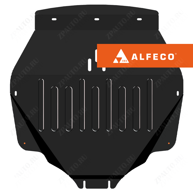 Защита  картера и КПП Honda  Pilot III 2016-2022 V-all , ALFeco, сталь 2мм, арт. ALF5101st-1