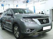 Пороги лист d-60 для Nissan Pathfinder 2014, Технотек NP14_2