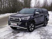 Защита передняя (волна) 60,3 мм для автомобиля Toyota Hilux Exclusive 2018- TCC Тюнинг арт. TOYHILUXEXC18-04