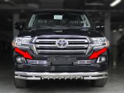 Решетка в бампер d-16 для автомобиля Toyota Land Cruiser 200 2015-наст.вр. арт. LCN2015_1.4 , 
Технотек