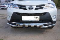 Защита переднего бампера G для автомобиля TOYOTA RAV4  2013, Россия TRAV.13.05