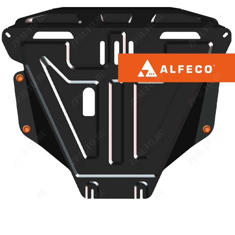 Защита  картера и КПП Honda CR-V III 2007-2012 V-all , ALFeco, сталь 2мм, арт. ALF0905st