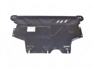 Защита  картера и КПП Seat Leon III 2013-2020 V-all , ALFeco, сталь 2мм, арт. ALF3033st-1