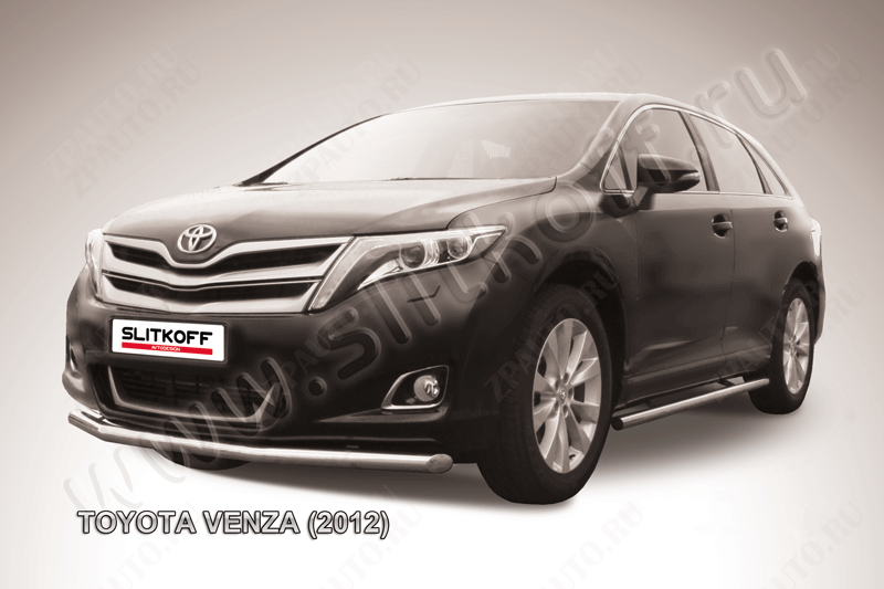 Защита переднего бампера d57 Toyota Venza (2012-2017) , Slitkoff, арт. TVEN004