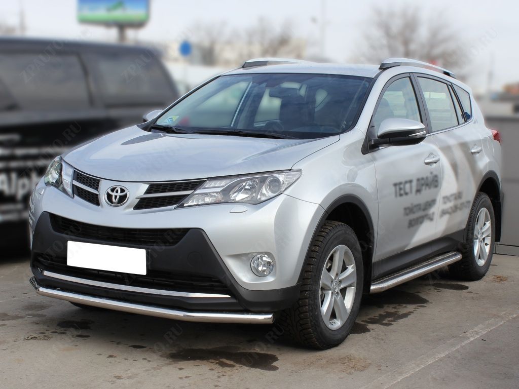 Пороги лист d-53 для автомобиля Toyota Rav-4 2013-наст.вр. арт. TRN13_2 ,  Технотек .Купить по низкой цене в Санкт-Петербурге.