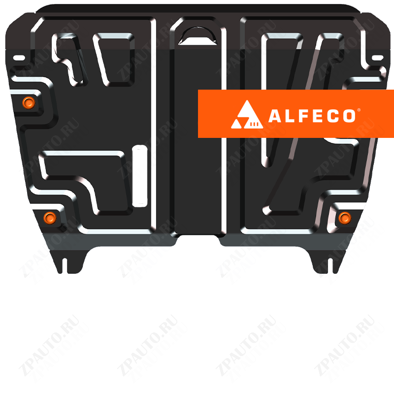Защита  картера и КПП Lexus ES200/ES250/ES300h/ES350 2012- V-all , ALFeco, сталь 2мм, арт. ALF2460st-1