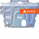 Защита  картера и КПП Ford Galaxy 2006-2015 V-2,0 МТ , ALFeco, алюминий 4мм, арт. ALF0710al-1