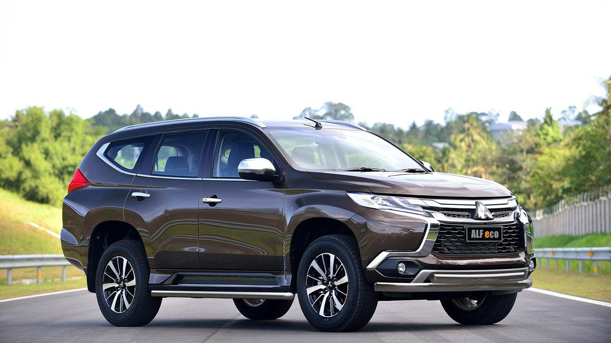 Защита передняя двойная ОВАЛ+ОВАЛ D 75x42/75х42 для Mitsubishi Pajero Sport(Мицубиси Паджеро Спорт), ALFeco арт. MITPAJSP-16.02