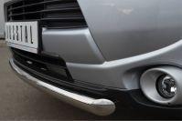 Защита переднего бампера d63 для Mitsubishi Outlander 2012, Руссталь MRZ-001047