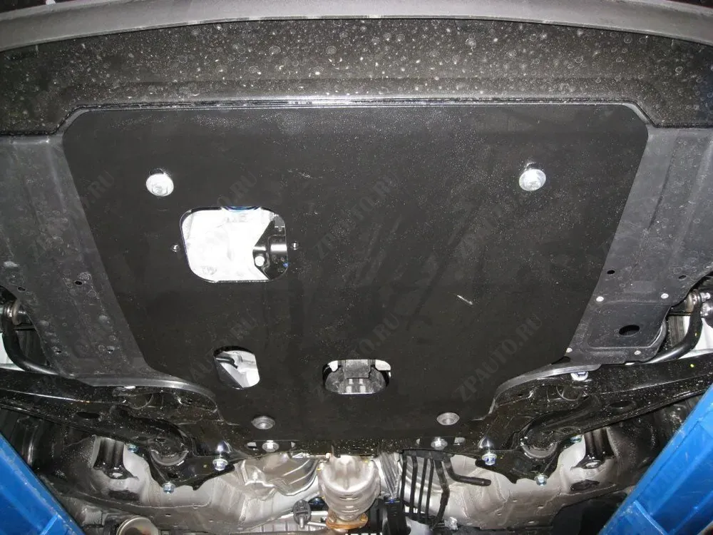 Защита  картера и КПП Honda Fit 2007-2014 V-1,2;1,4 FWD , ALFeco, сталь 2мм, арт. ALF0914st