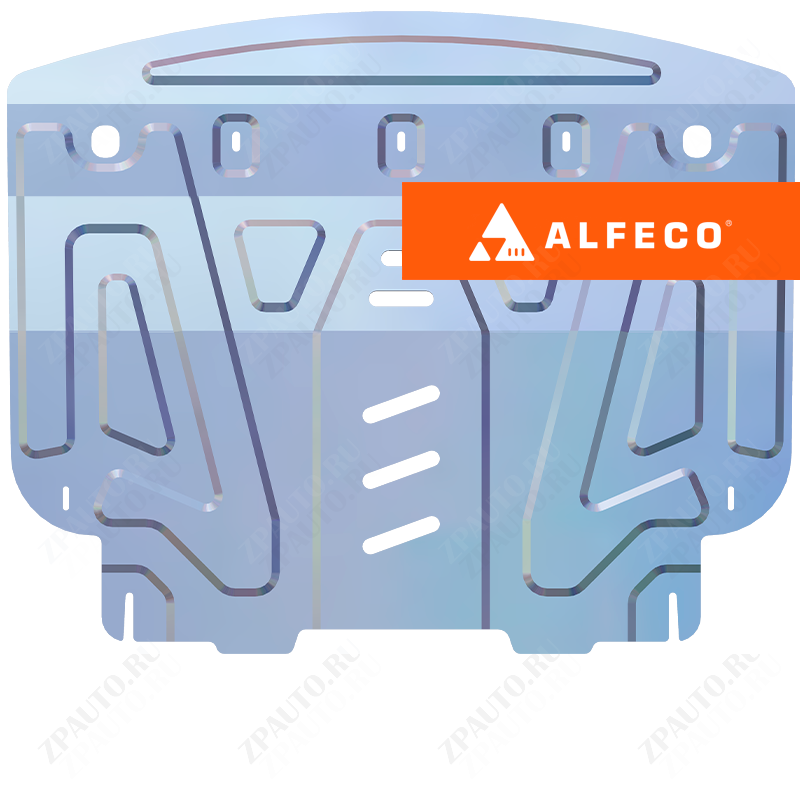 Защита  картера и КПП Toyota Succeed 2014-2020 V-1,5 FWD , ALFeco, алюминий 4мм, арт. ALF24126al