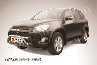 Кенгурятник d57 мини c защитой картера Toyota Rav-4 L (2005-2010) , Slitkoff, арт. TR409L-007