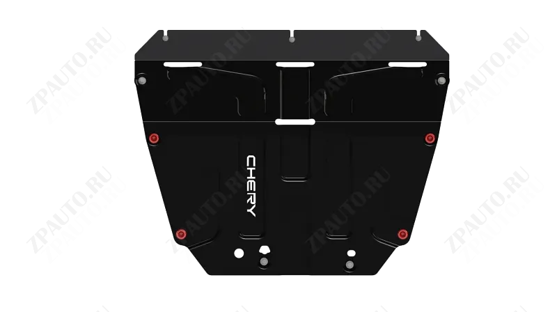 Защита картера и КПП для CHERY Tiggo 8 Pro  2021 - V-1.6, 2.0 CVT Front WD, Sheriff, сталь 1,8 мм, арт. 28.5028
