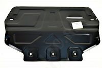 Защита  картера и КПП  Seat Leon II 2005-2012 V-all , ALFeco, сталь 2мм, арт. ALF2016st-2