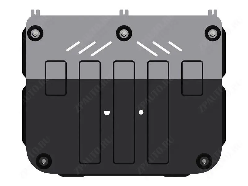 Защита картера и КПП для CHERY Arrizo 7  2014 - 2018, V-1,6 МТ, Sheriff, сталь 2,0 мм, арт. 28.2771