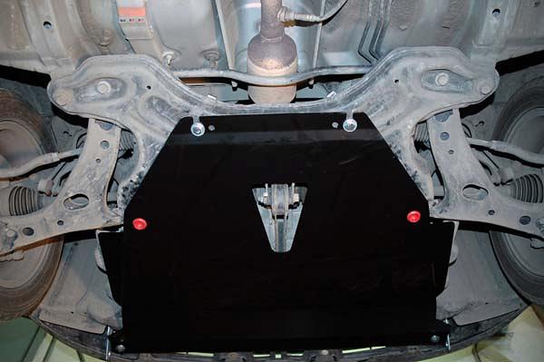 Защита картера и КПП для TOYOTA Prius  2001 - 2006, V-1,5 hybrid, Sheriff, сталь 2,0 мм, арт. 24.1197