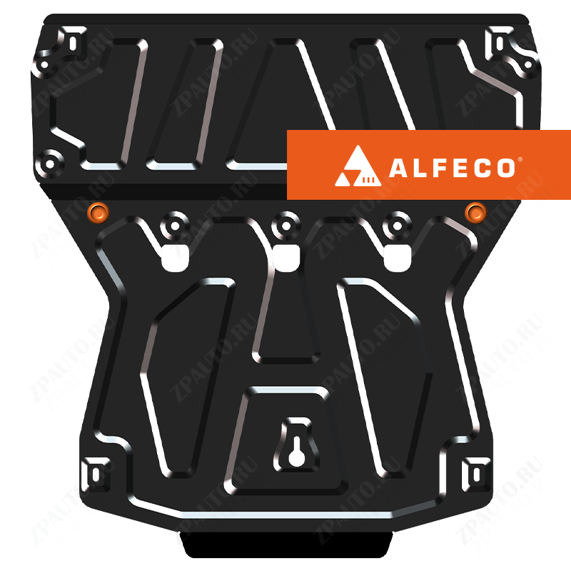 Защита  картера Audi A6 C7 allroad quattro 2012-2018 V-, ALFeco, сталь 2мм, арт. ALF3030st-2