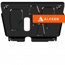 Защита  картера и КПП Toyota Yaris 2005-2020 V-all , ALFeco, сталь 2мм, арт. ALF2458st