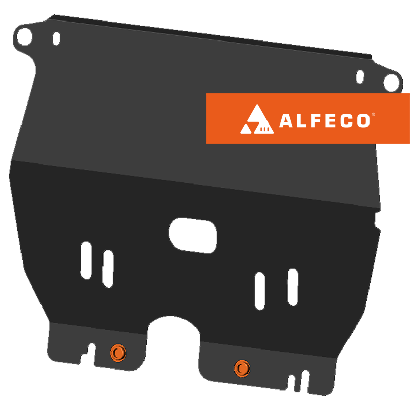 Защита  картера и КПП Chery Kimo (A1) 2008-2015 V-1,3 , ALFeco, сталь 2мм, арт. ALF0205st