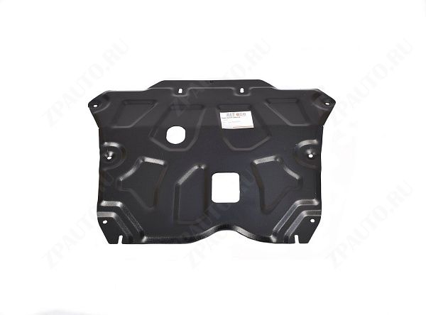 Защита  картера и КПП Renault Duster 2012-2022  V-all , ALFeco, сталь 2мм, арт. ALF1809st-1