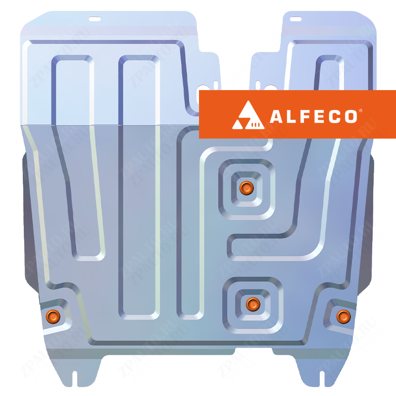 Защита  картера и КПП Vortex Estina 2008-2014 V-all , ALFeco, алюминий 4мм, арт. ALF0202al-1