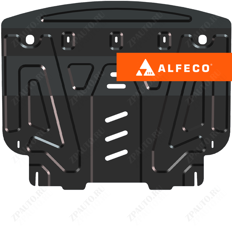 Защита  картера и КПП Toyota Spade 2012-2020 V-1,5 FWD , ALFeco, сталь 2мм, арт. ALF24126st-2