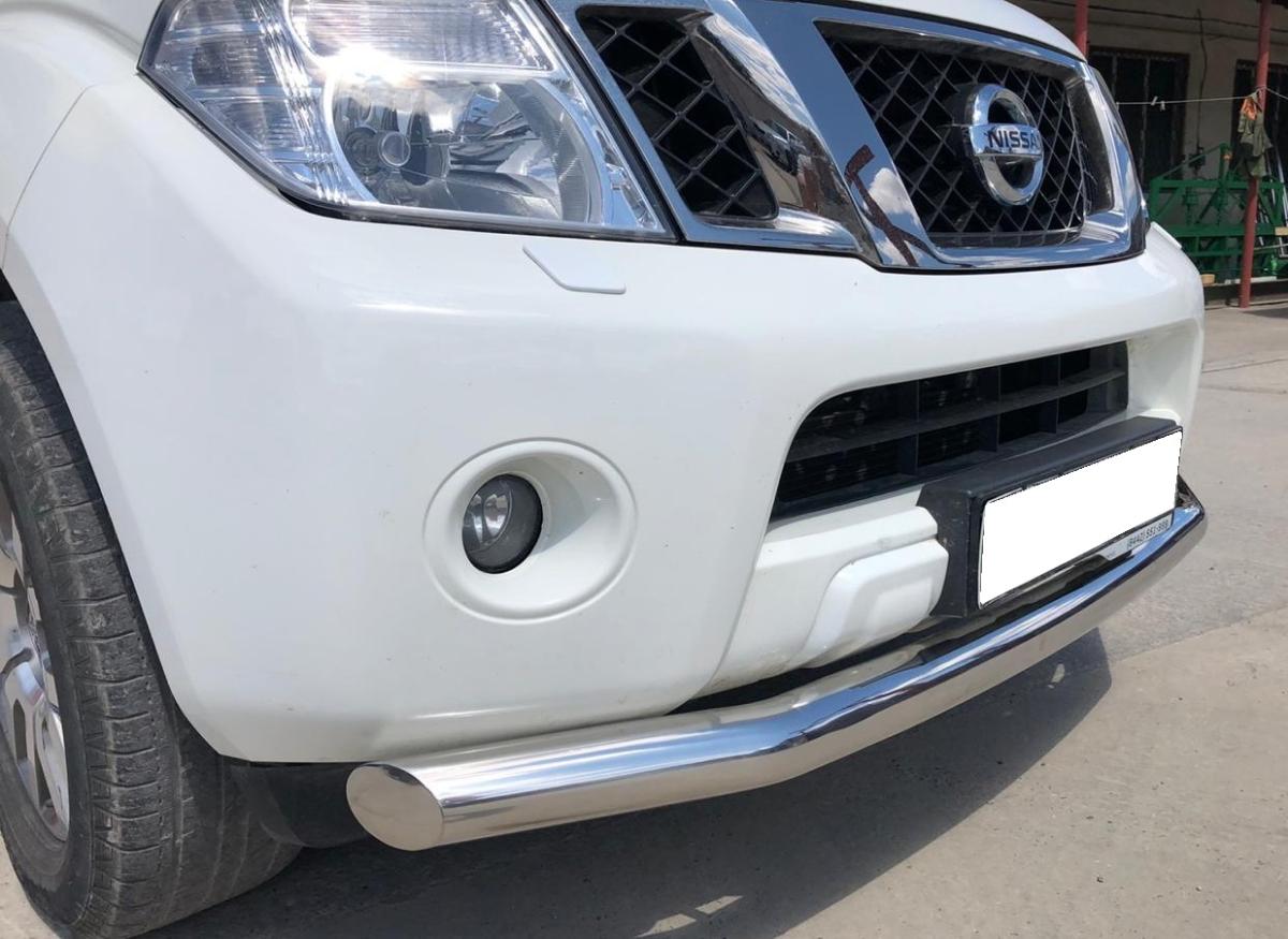 Защита переднего бампера радиус d76 для Nissan Pathfinder 2010, NPF.10.02, Россия