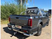 Защита задняя (уголки двойные) 76,1/42,4 мм JAC T9 4WD (дизель) 2024- арт. JACT924-20