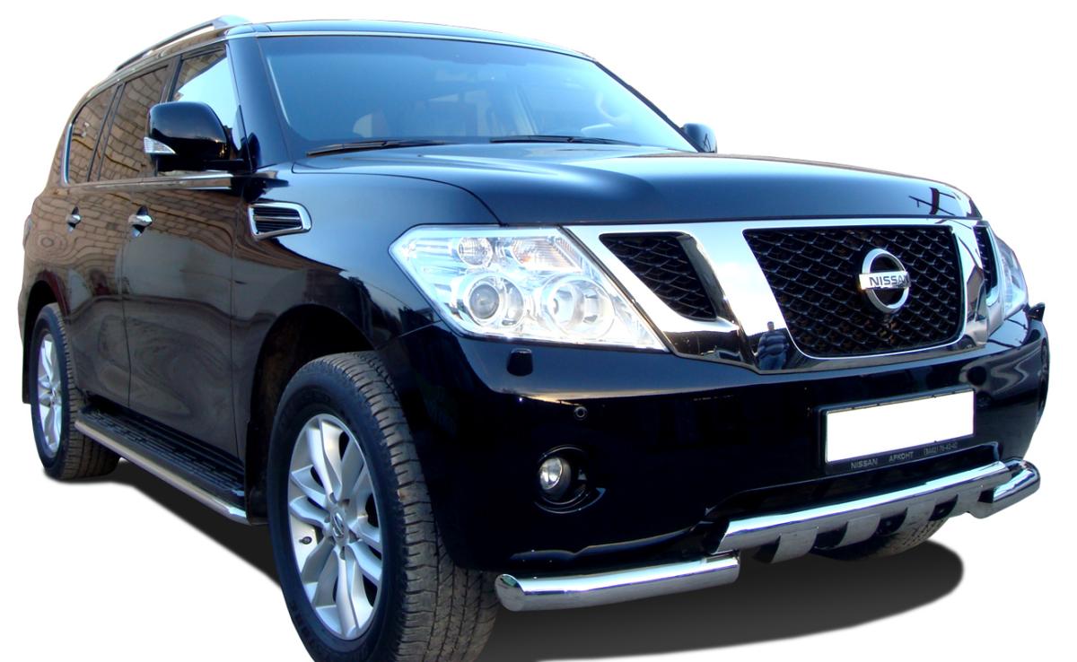 Защита переднего бампера (G ) для автомобиля NISSAN Patrol  2010. NPL.10.05, Россия