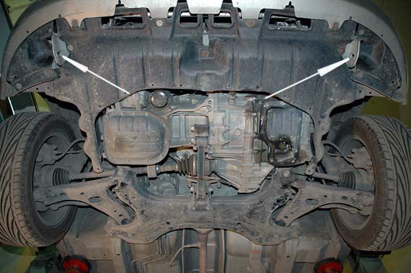 Защита картера и КПП для TOYOTA Prius  2001 - 2006, V-1,5 hybrid, Sheriff, сталь 2,0 мм, арт. 24.1197